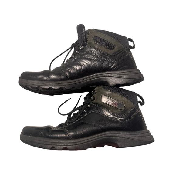 New Balance Rockport XCS Waterproof Boots Mens 11.5M Black Leather Ankle Outdoor main image 13